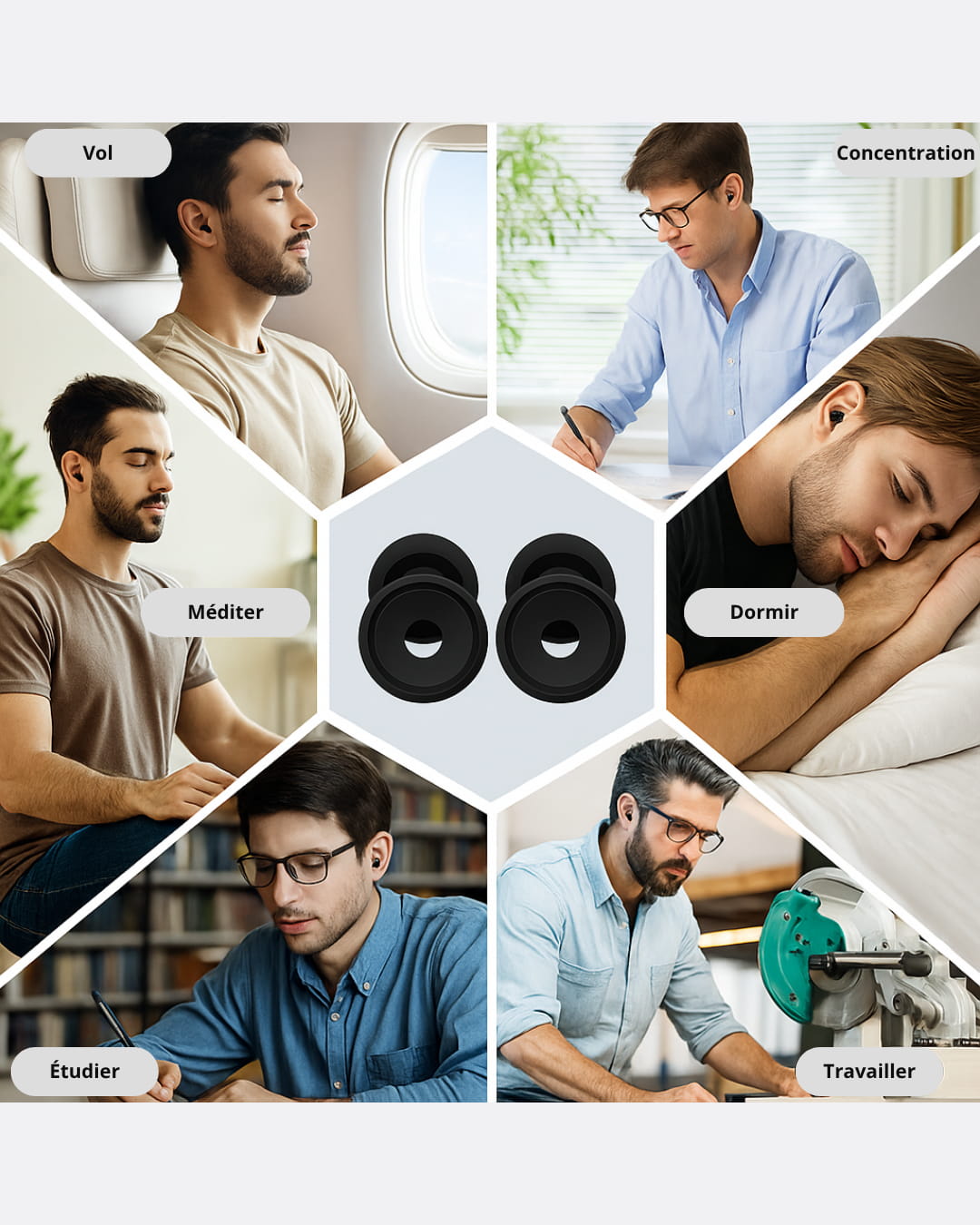 Bouchons d'oreilles - Qualixel