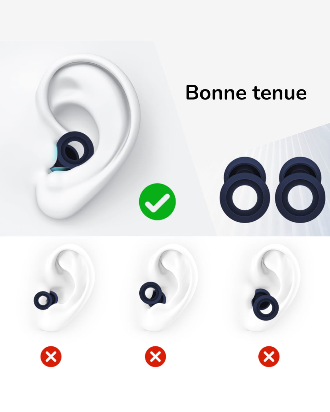 Bouchons d'oreilles - Qualixel